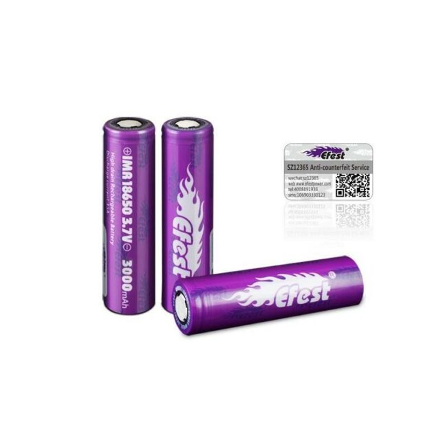ΜΠΑΤΑΡΙΑ EFEST 18650 3000MAH 35A