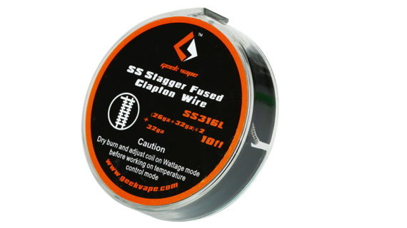 GeekVape SS Stagger Fused Clapton Wire