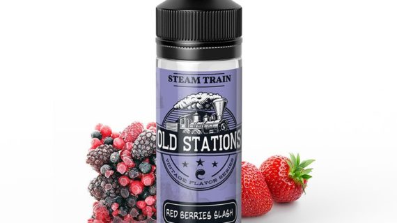 Steam Train Old Stations Red Berries Slash 120ml
