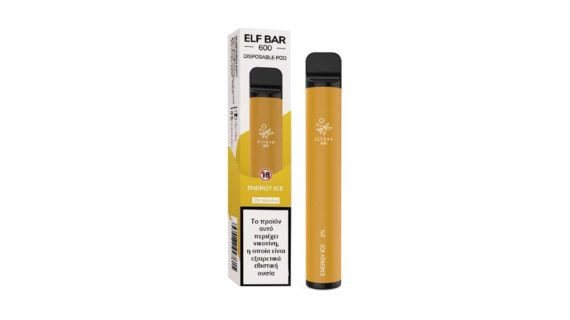 Elf Bar 600 18mg 2ml Energy Ιce