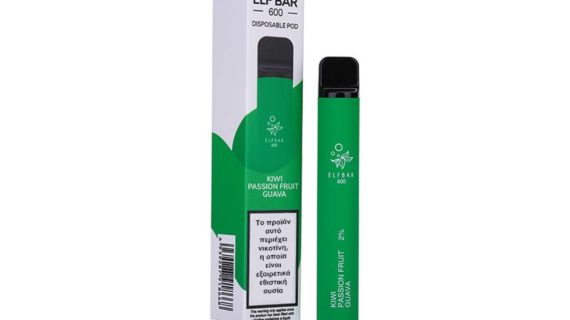 Elf Bar 600 18mg 2ml Kiwi Passion Fruit Guava
