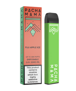 PachamamaDisposables 2ml Box and Device FujiAppleIce 247x296 - Fuji Apple Ice 20mg (Salt Nic) by Pacha Mama