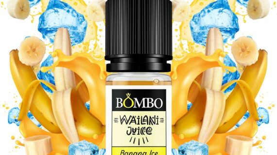 Bombo Wailani Juice Banana Ice 10ml 20mg Nic Salts