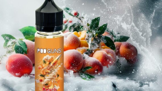 Omnia Pod Guns Peach Mazooka 20/60ml