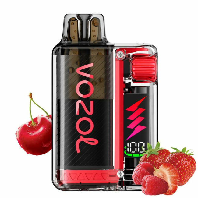 Vοzol Vista Plug 20mg 2ml+10ml Starter Kit Strawberry Raspberry Cherry Big Puff