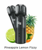 Geek Bar Elite 20mg 2ml Prefilled Δεξαμενή 2τεμ Pineapple Lemon Fizzy