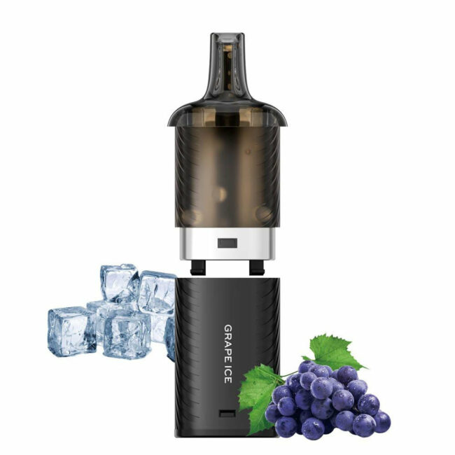 Vozol Vista Plug 20mg 2ml Prefilled Δεξαμενή + 10ml e liquid Grape Ice